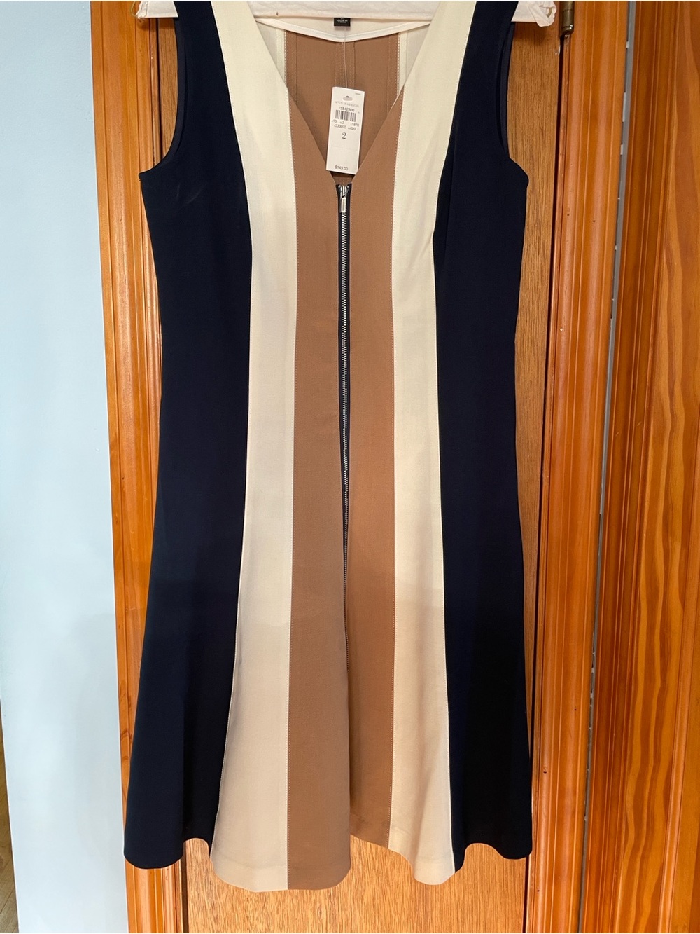 And Taylor fit and flare dress